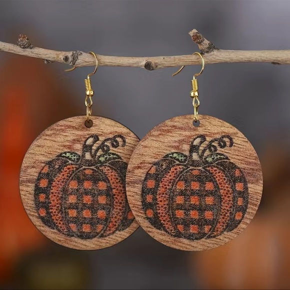 Jewelry - Pumpkin Dangle Earrings